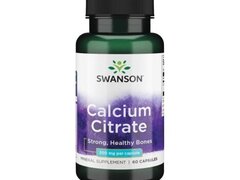 Swanson Calcium Citrate 200mg 60 Capsule